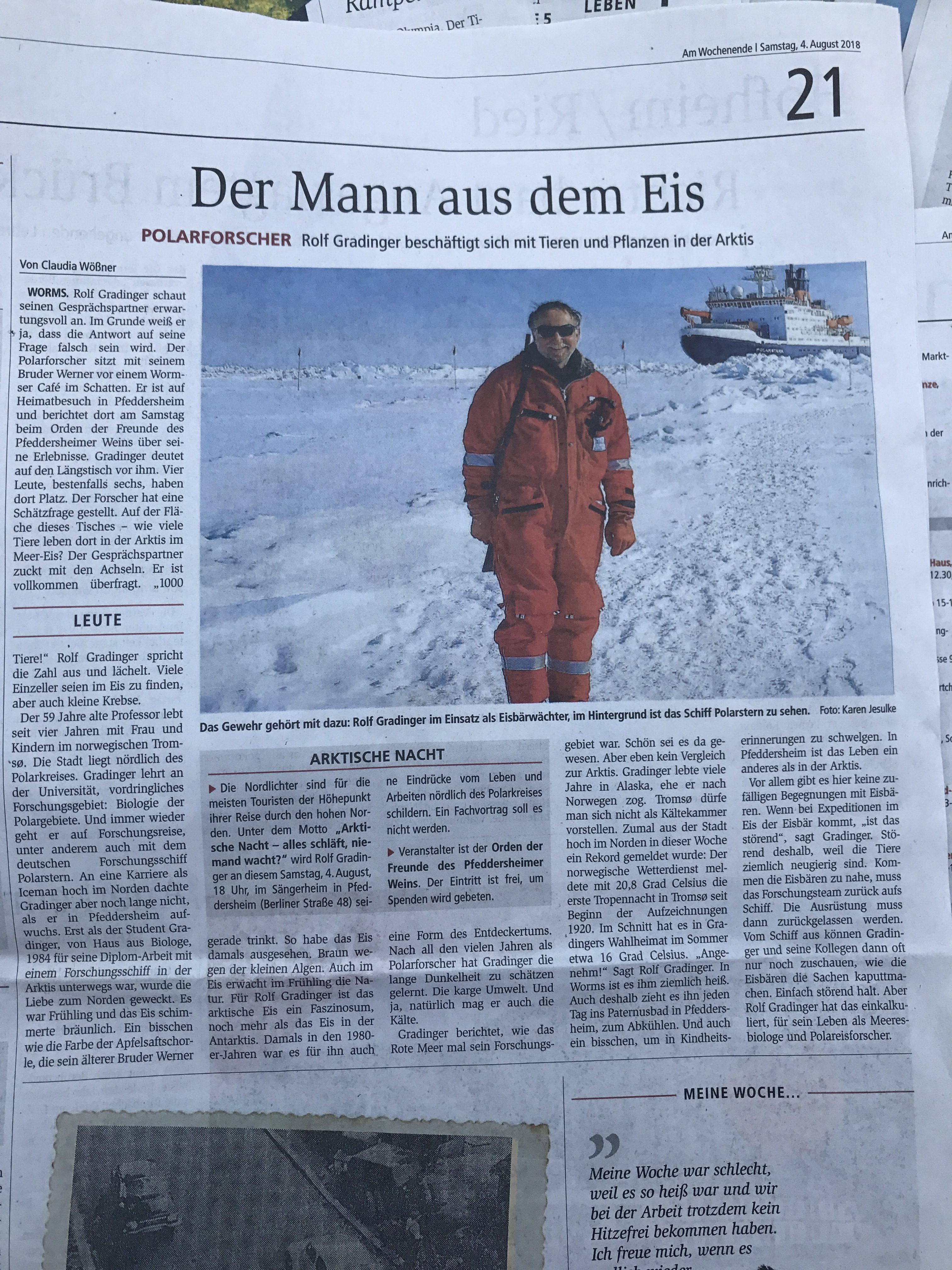 Arctic SIZE Among the Vineyards