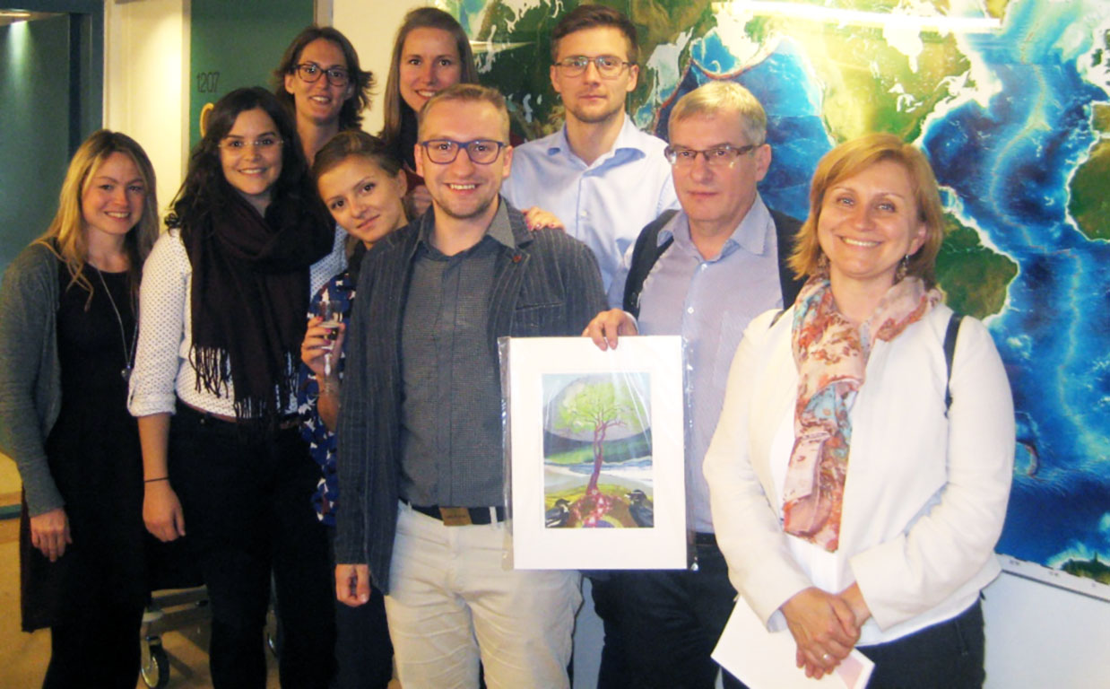 Aleksey Portnov defends thesis on permafrost