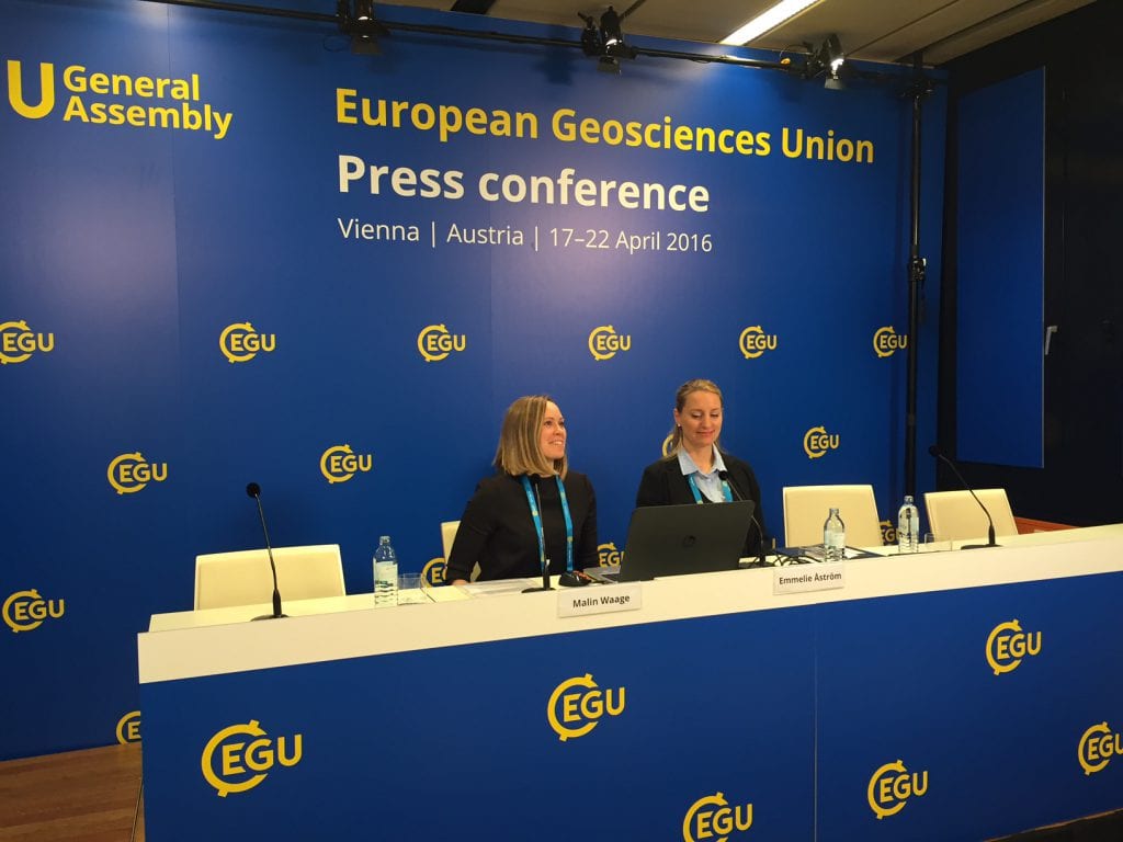 EGU16 Press conference