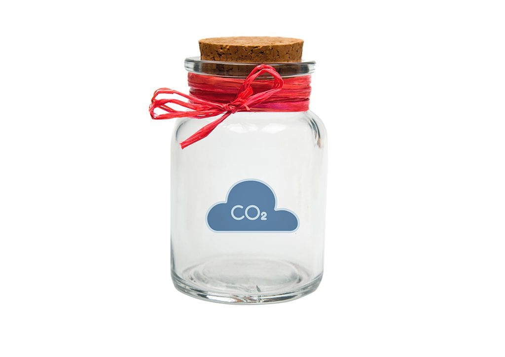 Illustration CO2 storage