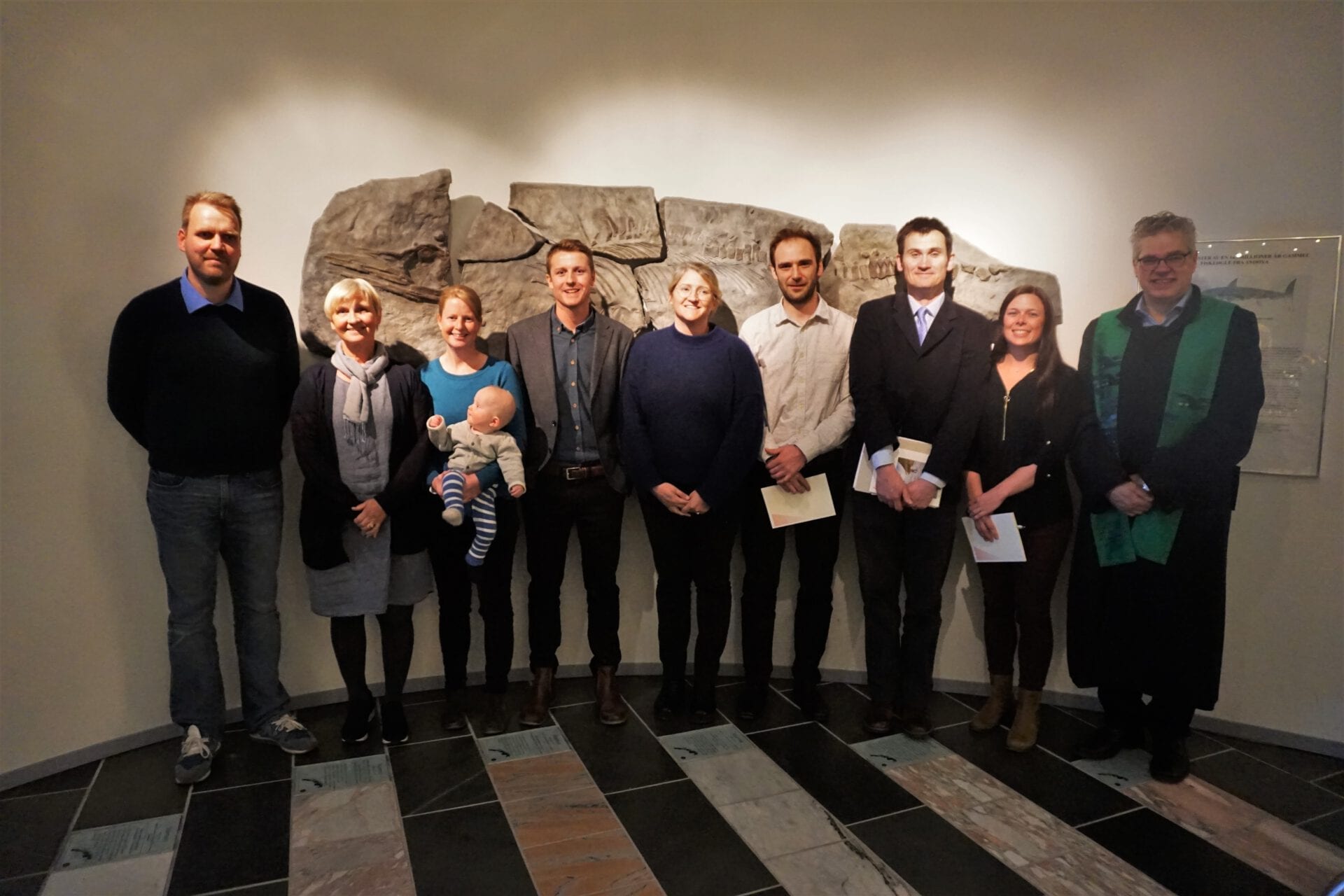 Calvin Shackleton defends thesis on the reconstruction of past ice sheet drainage and meltwater processes