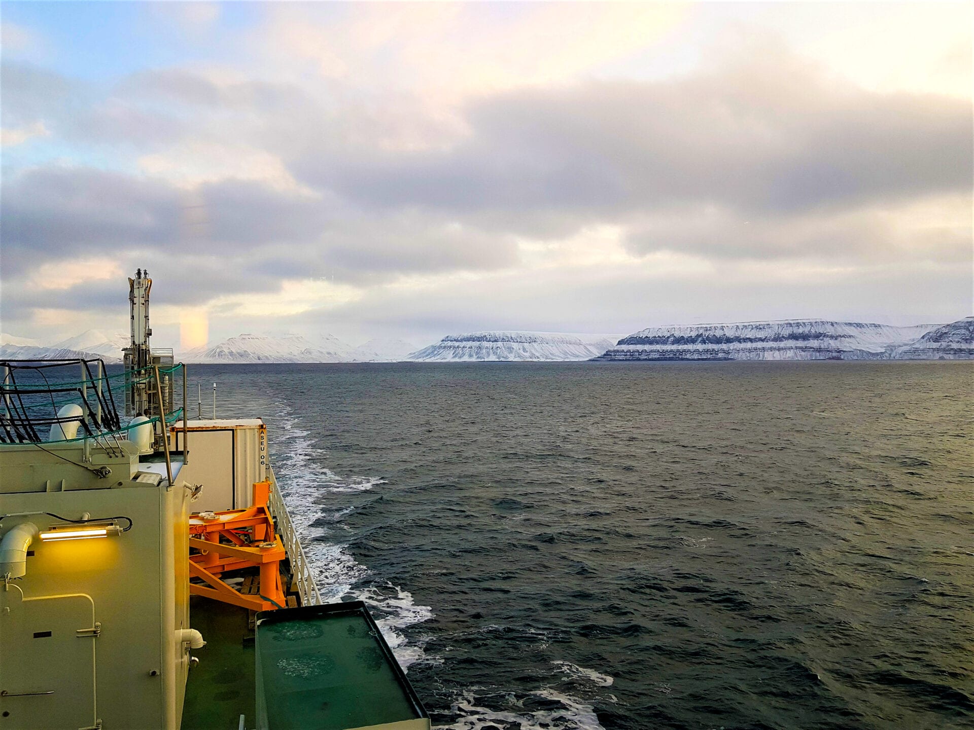 Ready, set, go! Next stop – Vestnesa Ridge in the Fram Strait