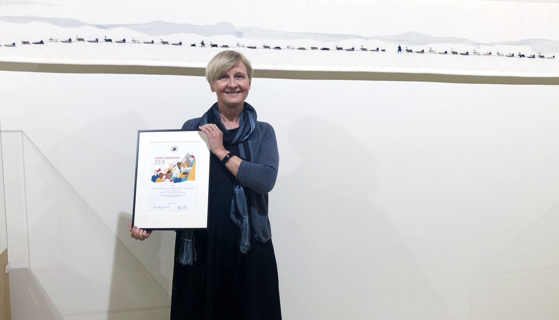 CAGE wins Gender Equality Award at UiT The Arctic University of Norway