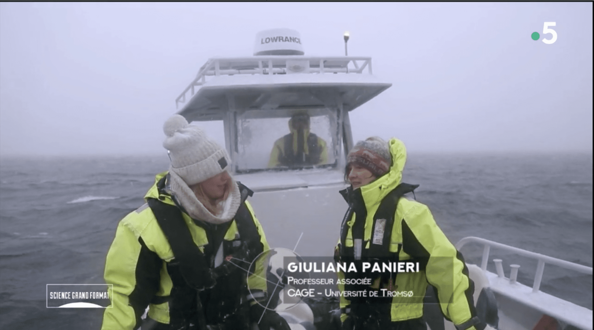 New French documentary on polar science with participation from CAGE-professor
