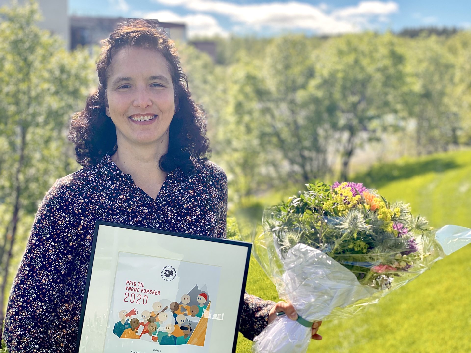 Andreia Plaza-Faverola wins Young Researcher Award at UiT