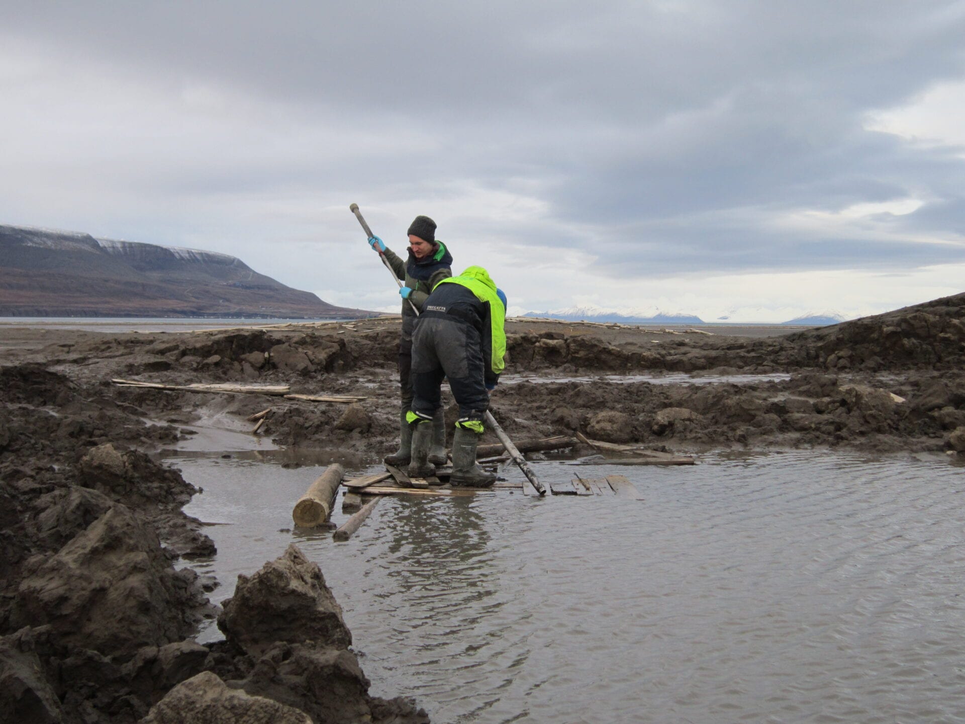 Mud everywhere