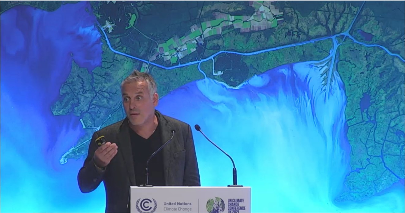 CAGE/UiT professor delivers key Arctic message to COP26 Climate Summit