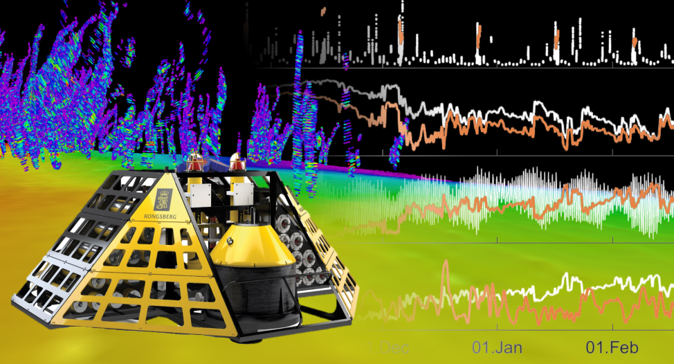 New state-of-the-art technology collects a unique time series from methane seeps in the Arctic