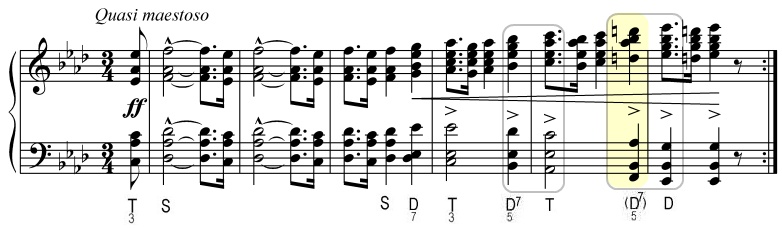 Schumann Carnaval 1 kvint i bass
