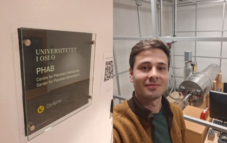 Internship letter from Oslo – Christian  