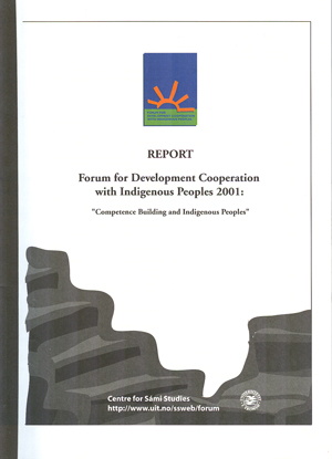 Forum report 2001 cover